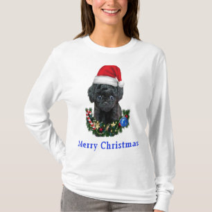 Poodle Christmas T-Shirt