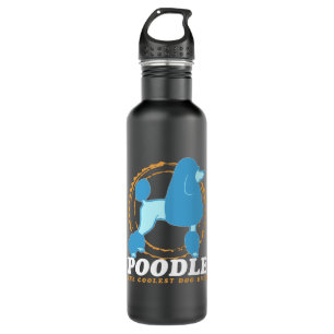 Poodle Cooler Hund   Poodles Edelstahlflasche