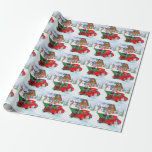 Poodle Dog in Christmas Delivery LKW Schnee Geschenkpapier<br><div class="desc">Weihnachtsbaum,  der durch den Schnee geht,  ist eine Geschenkidee,  die jeder Hundefreund Liebe bekommt. Wenn Sie Liebe oder besitzen diese Hunderasse,  dann ist es ein großes Geschenk für Ihr Selbst,  Ihre Liebe für Ihr Haustier zu zeigen.</div>