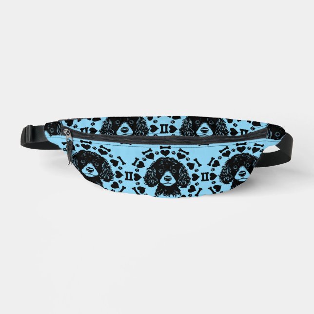 Poodle Dog Owner Bauchtasche (Vorderseite)