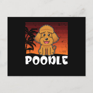 Poodle Dog   Poodles Postkarte