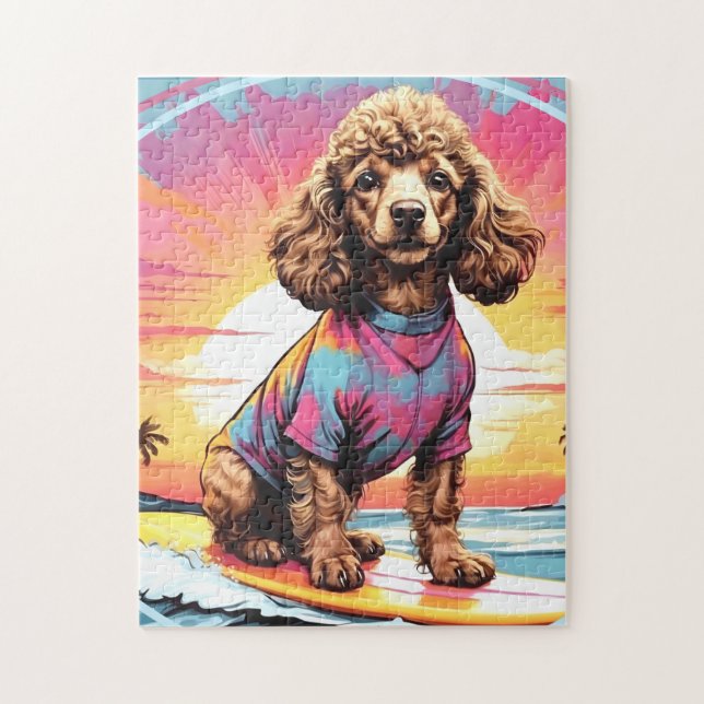 Poodle dog puzzle (Vertikal)
