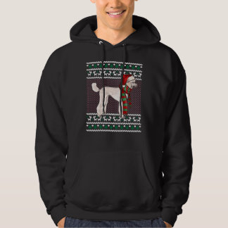 Poodle Dog Santa Ugly Weihnachten Hoodie