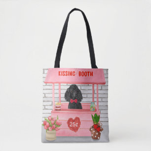 Poodle Dog Valentine's Day Kissing Booth