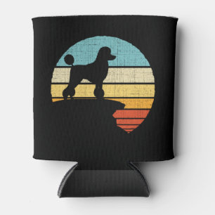 Poodle Eigentümer Retro Vintag 60er 70er Dog Lover Dosenkühler