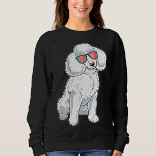 Poodle Geschenk Poodle Poodle in Sonnenbrille Desi Sweatshirt