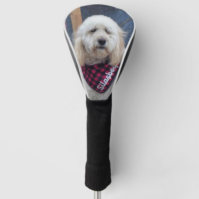 Poodle Golf Headcover (Vorderseite)