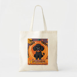 Poodle Halloween-Tasche Tragetasche