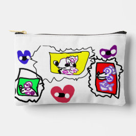 Poodle heart  zubehörtasche