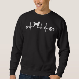 Poodle Heartbeat Sweatshirt