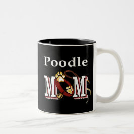 Poodle Hund Mama Tasse