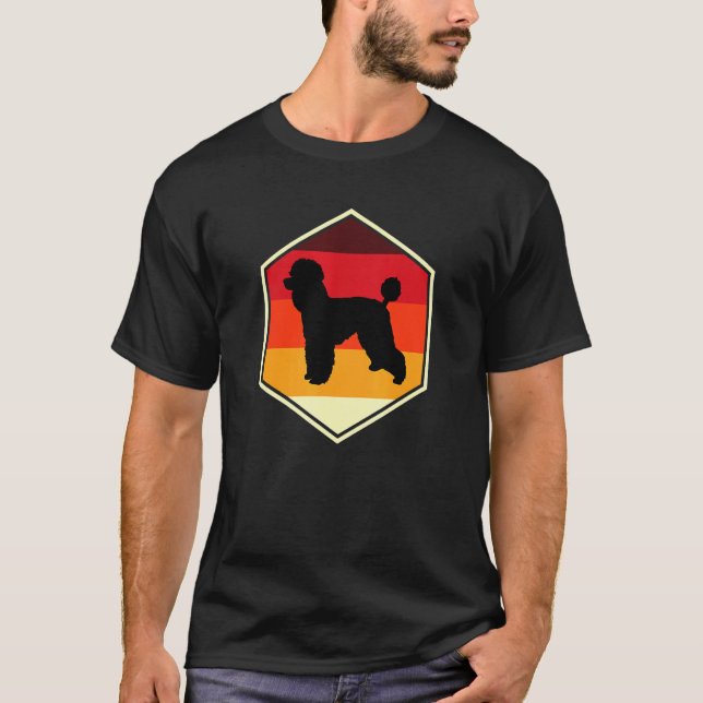 Poodle Idee für Jungen T-Shirt (Vorderseite)