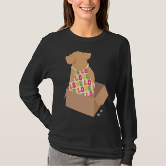 Poodle in einer Schachtel T-Shirt