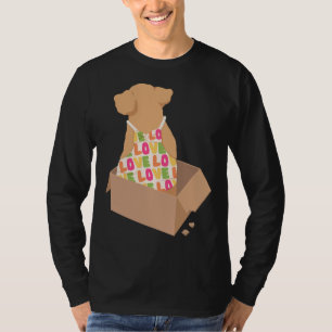 Poodle in einer Schachtel T-Shirt