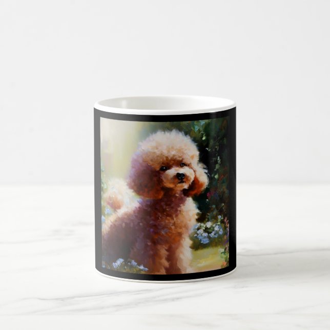 Poodle Kaffeetasse (Mittel)