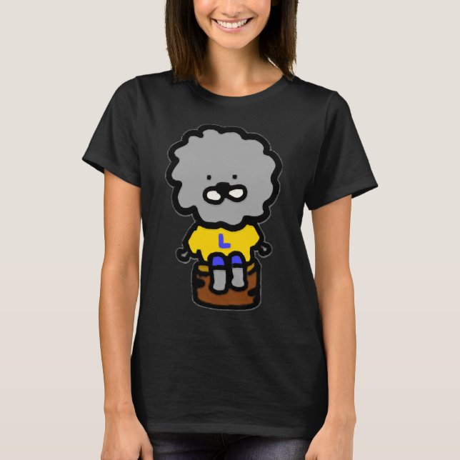 Poodle L T-Shirt (Vorderseite)