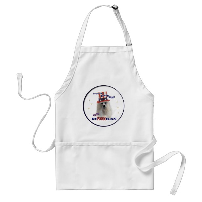 POODLE Liebhaber Geschenke Schürze (Vorne)
