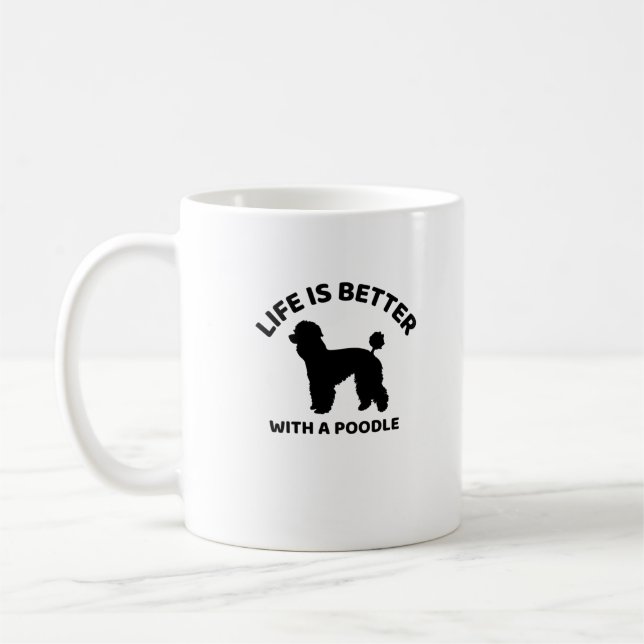 Poodle Life Kaffeetasse (Links)