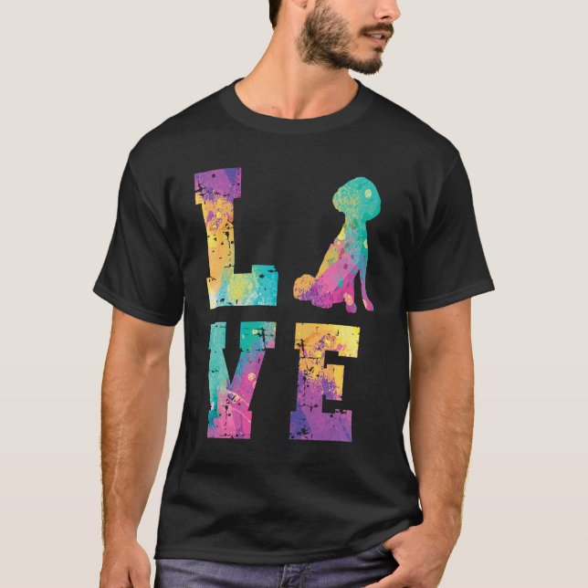 Poodle Love T-Shirt (Vorderseite)
