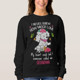 POODLE LOVER SWEATSHIRT