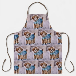 Poodle Lovers Weihnachten Schürze