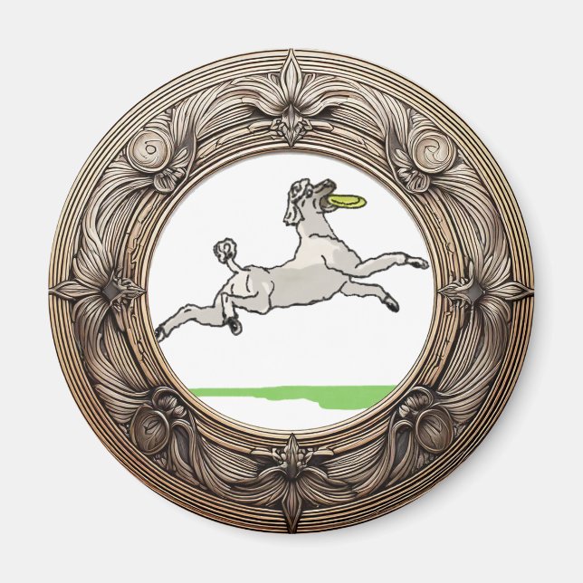 Poodle Magnet (Vorne)