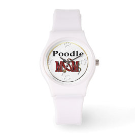 Poodle Mama Geschenke Armbanduhr