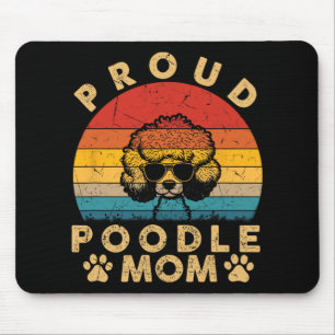 Poodle Mama gibt mir Liebe meine Hunde Mama Mama M Mousepad