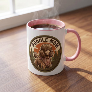 Poodle-Mama-Kaffeetasse Doodle-Hundemama-Geschen Tasse