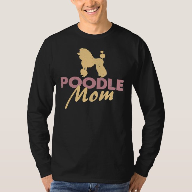 Poodle-Mama T-Shirt (Vorderseite)