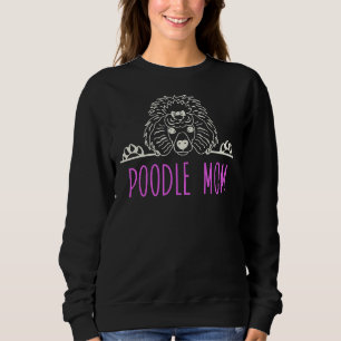 Poodle Mama T- Sweatshirt