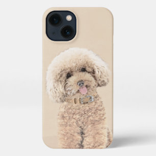 Poodle Miniatur Spielzeug Apricot Cream Brown Dog  iPhone 13 Hülle