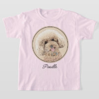 Poodle Miniatur Spielzeug Apricot Cream Brown Dog 