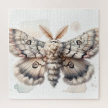 Poodle Moth Watercolor IREF300 - Watercolor