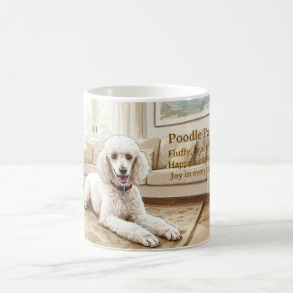 Poodle Pal Haiku Tasse
