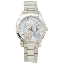 Poodle - pastellfarbene Mosaik