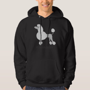 Poodle Persönlichkeit Hoodie