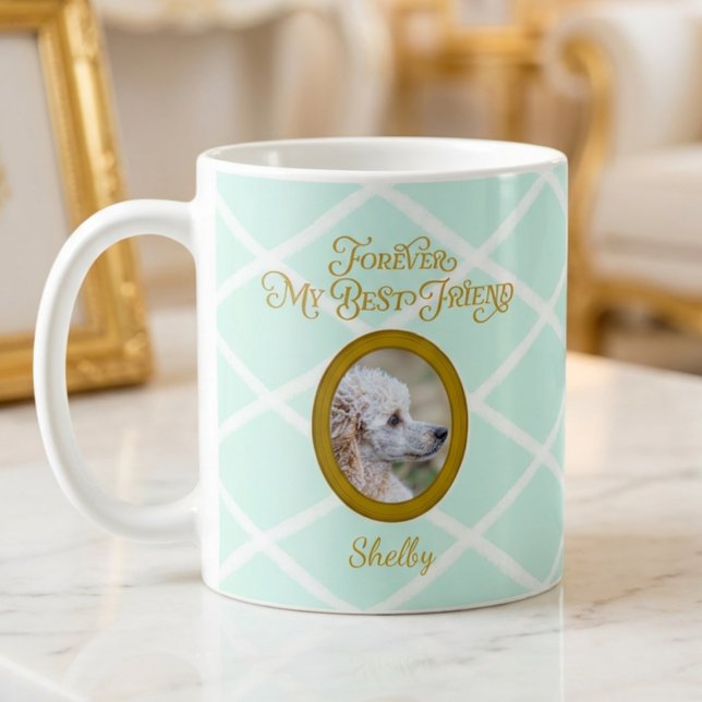 Poodle Photo Coffee Mug – Forever My Best Friend Kaffeetasse (Von Creator hochgeladen)