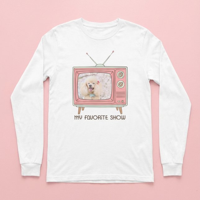 Poodle Photo T-Shirt – My Favorite Show (Von Creator hochgeladen)