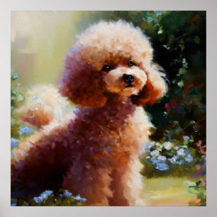 Poodle Poster