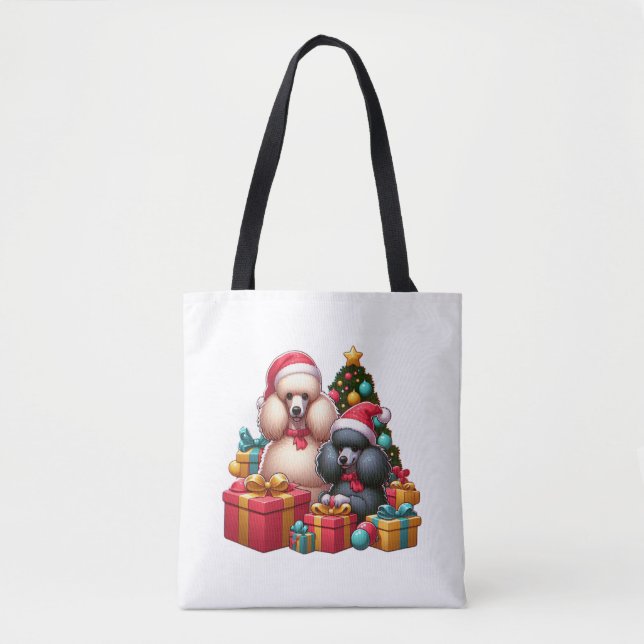 Poodle Prestige Pals Festivals Hats und Geschenk G (Vorderseite)