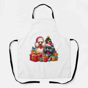 Poodle Prestige Pals Festivals Hats und Geschenk G Schürze