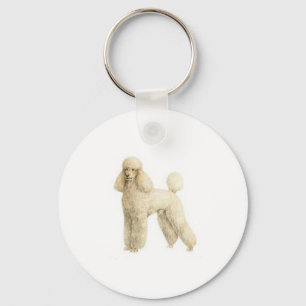 Poodle — Puppy Clip Schlüsselanhänger