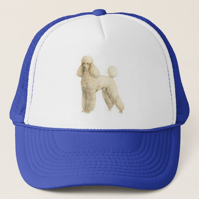 Poodle — Puppy Clip Truckerkappe (Vorderseite)