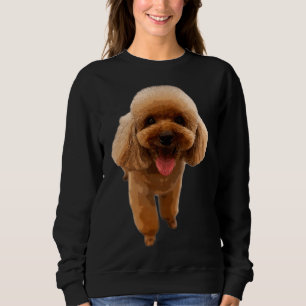Poodle Puppy Dog Mini Toy Teacup Sweatshirt