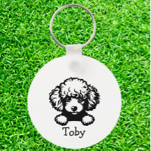 Poodle Puppy Personalisiert Theme