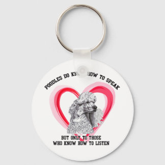 Poodle Schlüsselanhänger