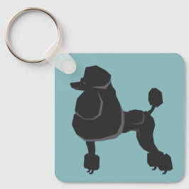 Poodle Schlüsselanhänger