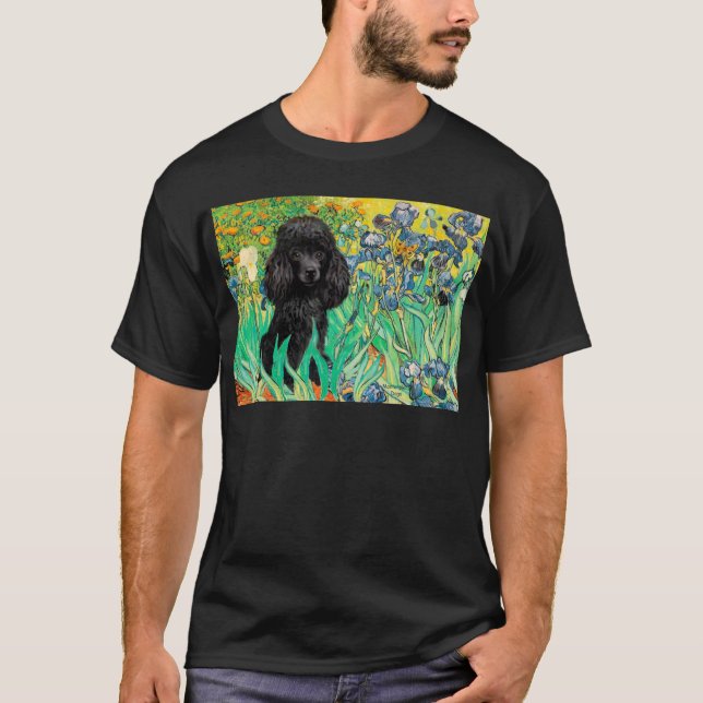 Poodle (schwarz 1) - Ire T-Shirt (Vorderseite)