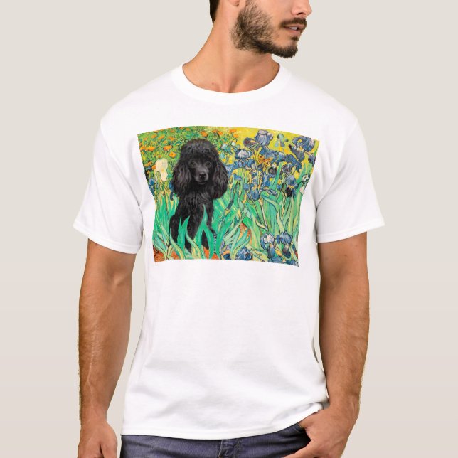Poodle (schwarz 1) - Ire T-Shirt (Vorderseite)